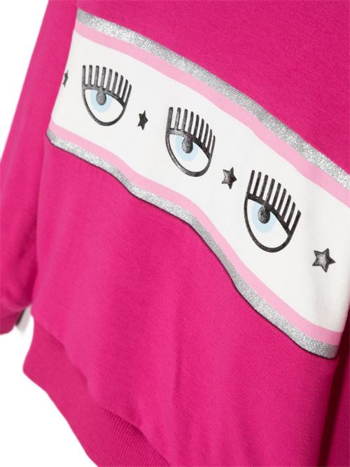 Felpa bambina fuxia Chiara Ferragni Kids | 59B6052010098F